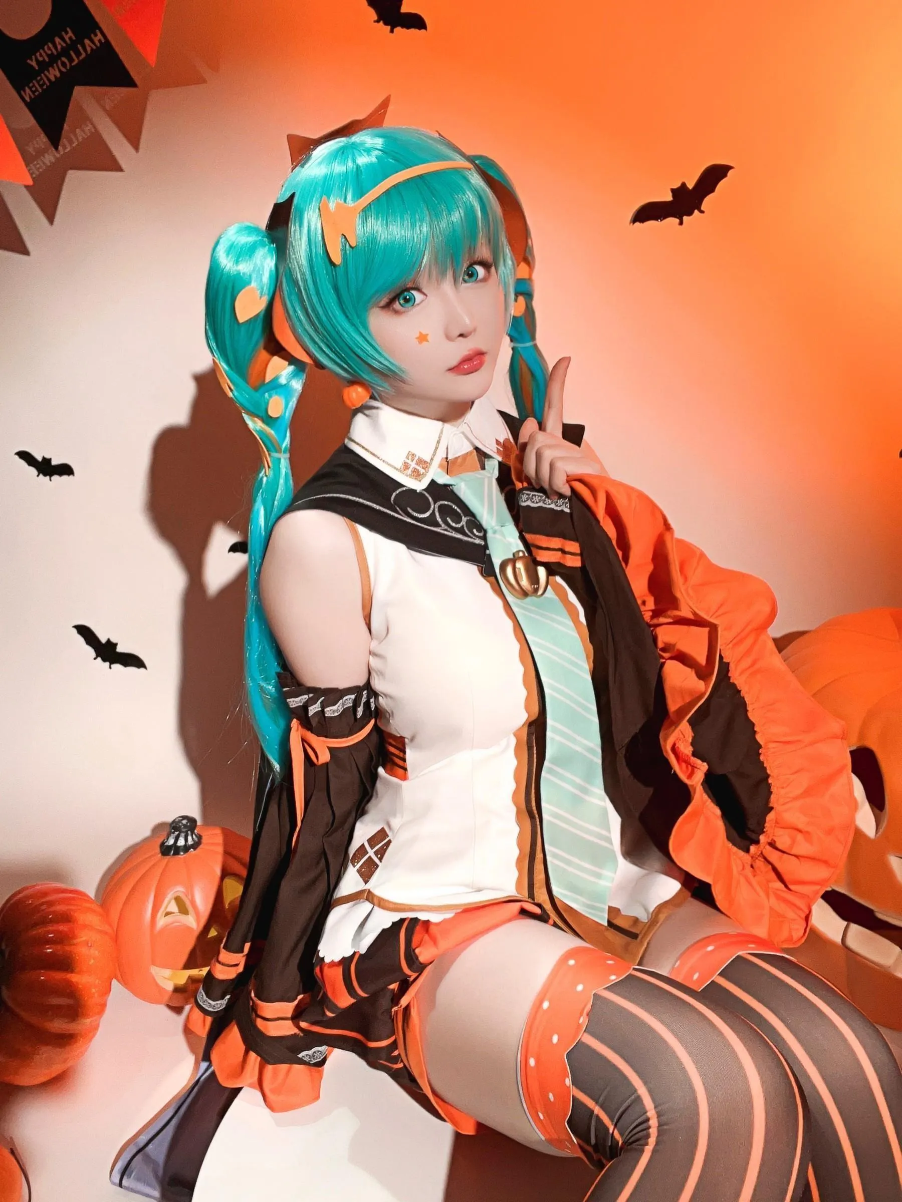 星之迟迟 – NO.164 23年10月计划赠品 万圣节MIKU [53P]插图2